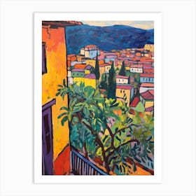 Perugia Italy 2 Fauvist Painting Art Print