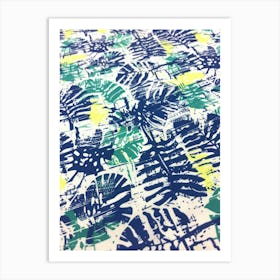 Tropical Leaves 182 Art Print