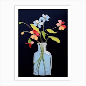 Flowers In A Vase 4 Art Print