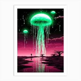 Jellyfish 3 Art Print