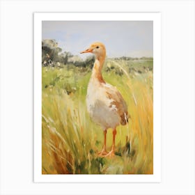 Bird Painting Kiwi 2 Art Print