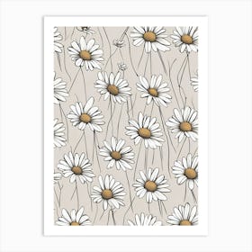 Daisies Art Print