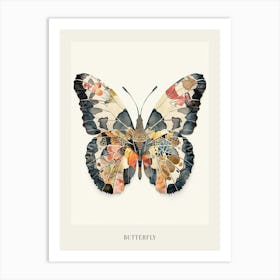 Colourful Insect Illustration Butterfly 33 Poster Art Print