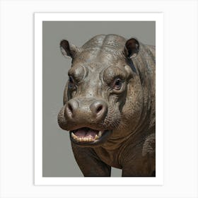 Hippo 18 Art Print