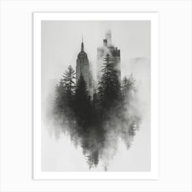 New York City Fog Art Print