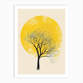 Tree In The Sun 1 Art Print