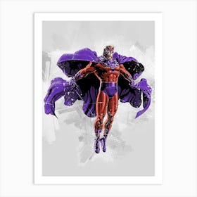 Magneto Marvel Art Print