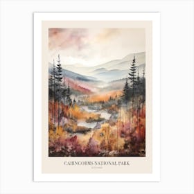 Cairngorms National Park Uk Trail Poster Art Print