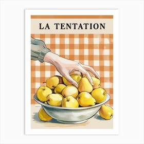 La Temptation 2 Art Print