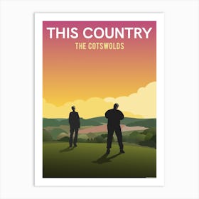 This Country Comedy Show Art Print