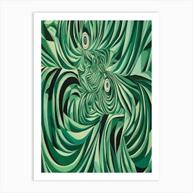 Jade Illusions Art Print