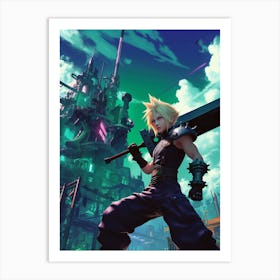 Final Fantasy Vii 1 Art Print