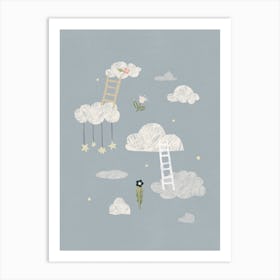 Clouds Art Print