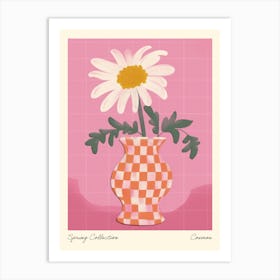 Spring Collection Cosmos Flower Vase 1 Art Print