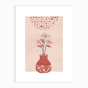 Flowers In a Vase Art Print