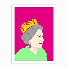 Queenie Art Print