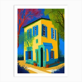 House On The Hill Art Print