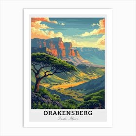 Drakensberg Travel 4 Art Print