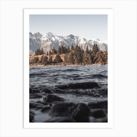 Rough Lake Waters Art Print