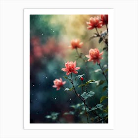 Beautiful Flowers Art Print