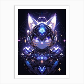 Kitty Cat Art Print