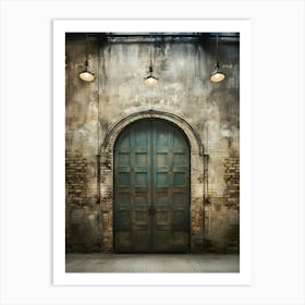 Distressed Brick 8 Art Print