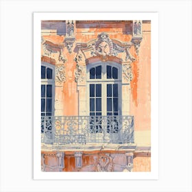 Bordeaux Europe Travel Architecture 4 Art Print