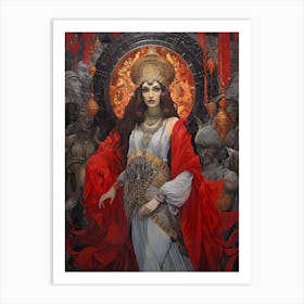 The Queen Art Print