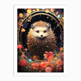 Hedgehog Art Print