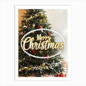 Merry Christmas 2 Art Print