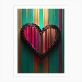 Game Changer Heart Art Print