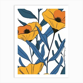 Poppies 102 Art Print