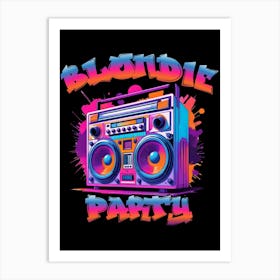 Music Party Art Print