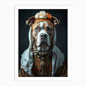 Portrait Of A Dog 2 Art Print