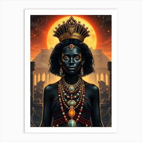 Egyptian Goddess Art Print