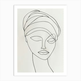 Turban Head Art Print