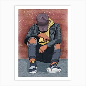 Urban Youth on the Street Art Print