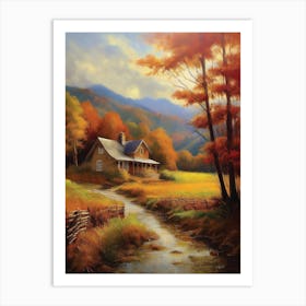 Cabin In The Woods 20 Art Print