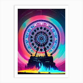 Ferris Wheel 16 Art Print