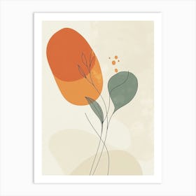 Abstract Flower 68 Art Print