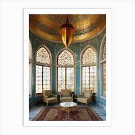 Topkapi Palace Pixel Art 5 Art Print