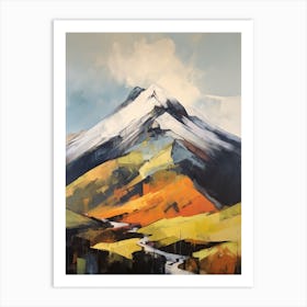 Ben Lui Scotland 2 Mountain Painting Art Print