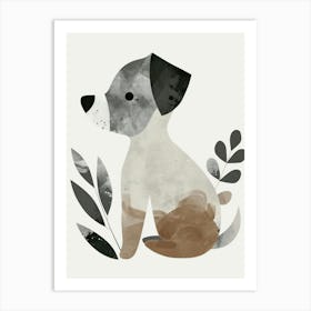 Charming Nursery Kids Animals Puppy 7 Art Print