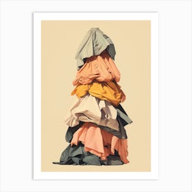 Pile Of Clothes 3 Art Print