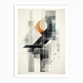 Geometric Abstraction Illustration 20 Art Print