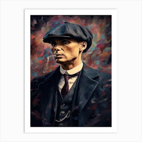 Gangster Art Thomas Shelby Peaky Blinders 3 Art Print