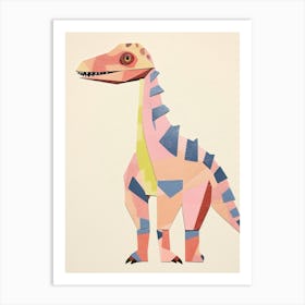 Nursery Dinosaur Art Homalocephale 3 Art Print