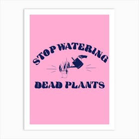Dead Plants Art Print
