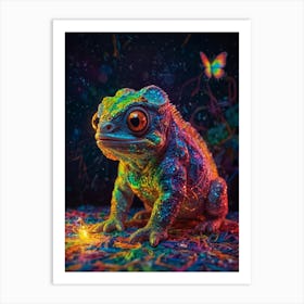 Chameleon 3 Art Print