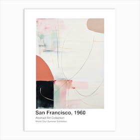 World Tour Exhibition, Abstract Art, San Francisco, 1960 8 Art Print